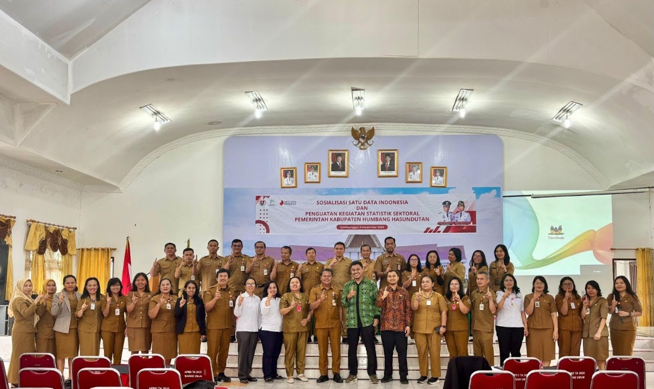 Pemerintah Kabupaten Humbang Hasundutan Perkuat Implementasi Satu Data Indonesia dan Statistik Sektoral Tahun 2025