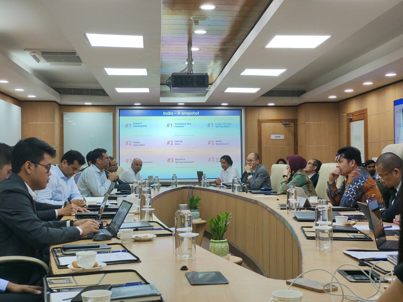 Meningkatkan Tata Kelola Digital Melalui Pembelajaran Internasional: Delegasi Indonesia Pelajari Praktik Terbaik DPI dari India