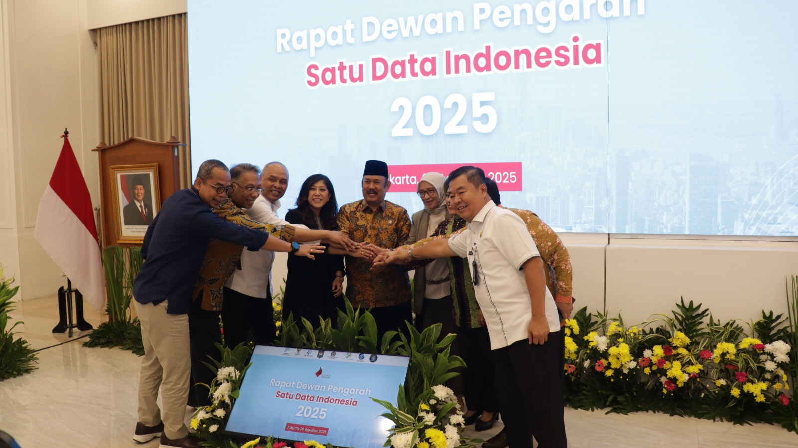 Rapat Dewan Pengarah Satu DAta Indonesia 2025: Bappenas Tegaskan Peran SDI sebagai Fondasi Transformasi Digital Pemerintah