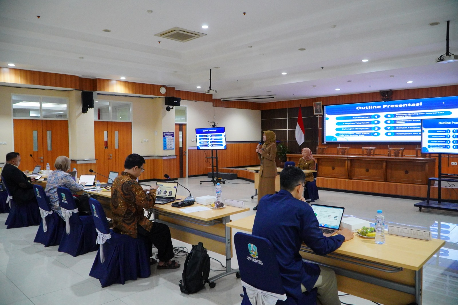 Satu Data Indonesia Hadiri Penjurian Tahap III SATA Jatim Award 2025 untuk Dorong Inovasi Berbasis Data