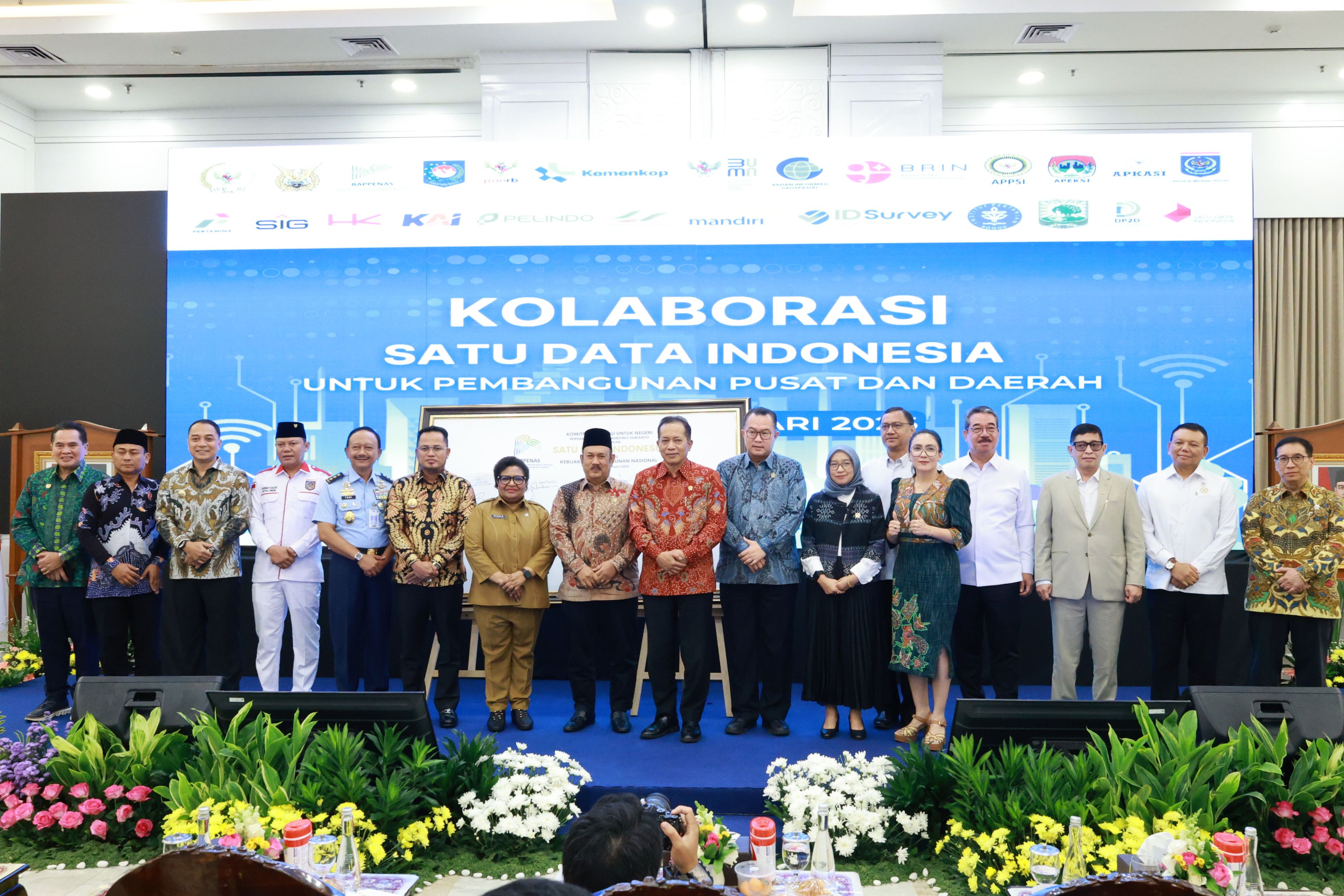 Kolaborasi Satu Data Indonesia, Perkuat Pembangunan Pusat dan Daerah