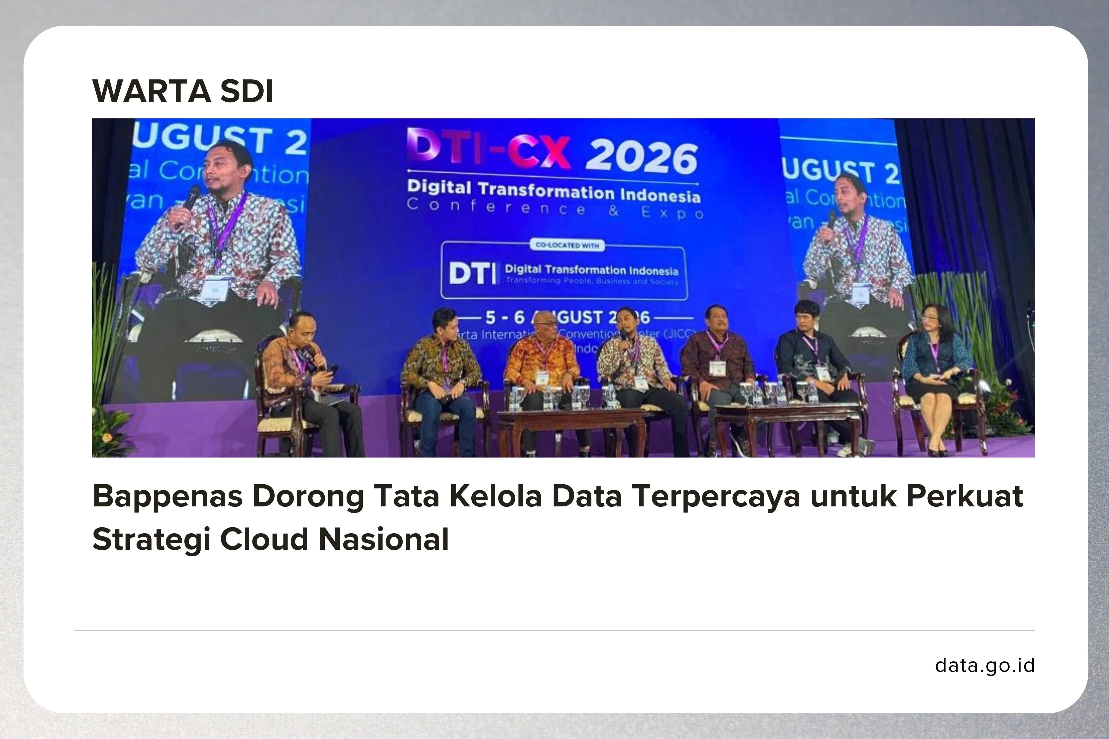 Bappenas Dorong Tata Kelola Data Terpercaya untuk Perkuat Strategi Cloud Nasional
